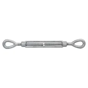 1" x 12" Eye & Eye Galvanized Turnbuckle