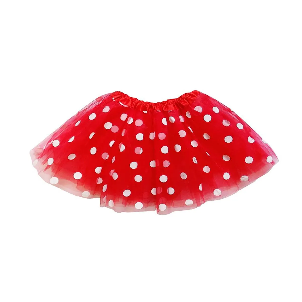 3 Layer Polka Dot Lady Woman Women Tutu Skirts