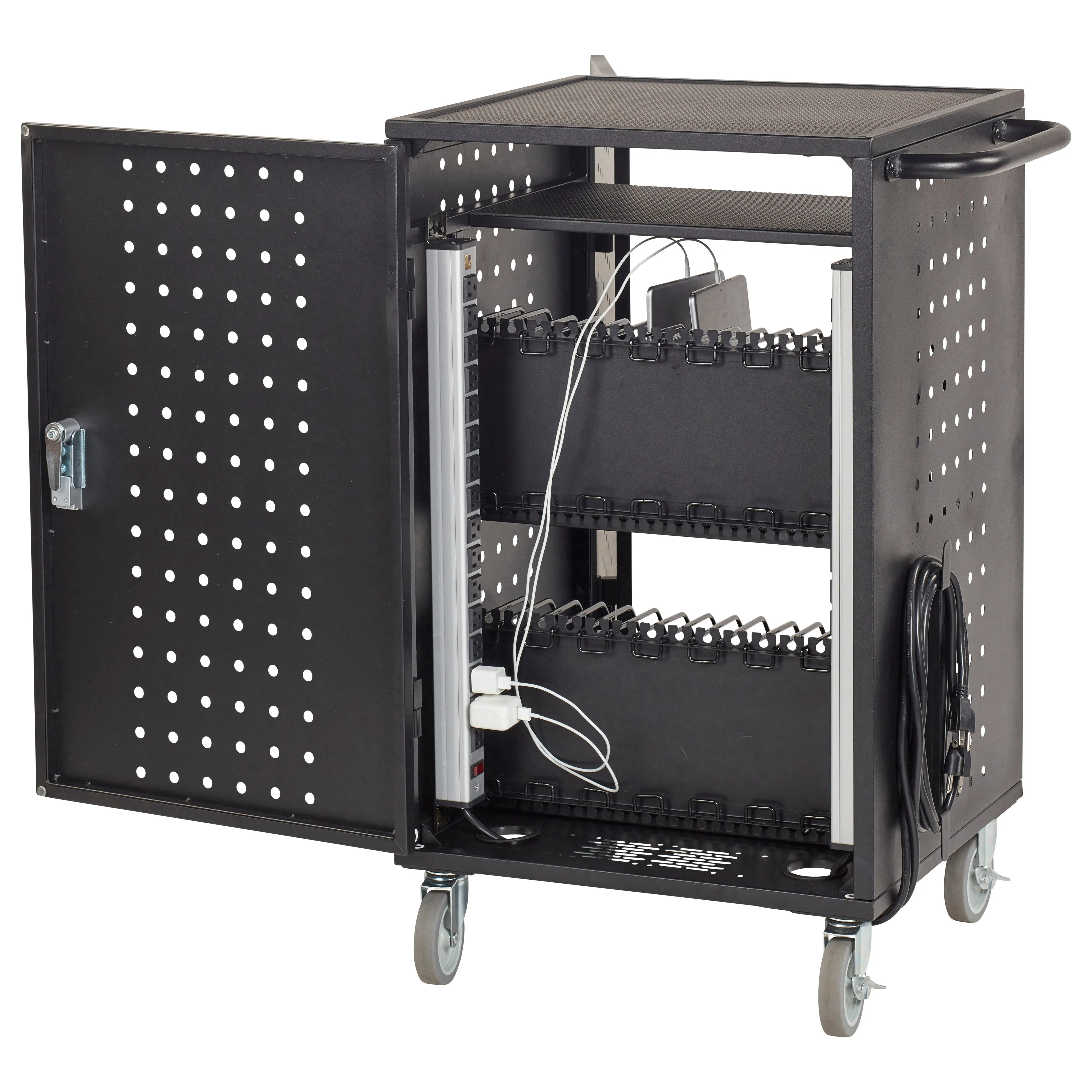 30-Bay Charging Cart, Classroom Storage