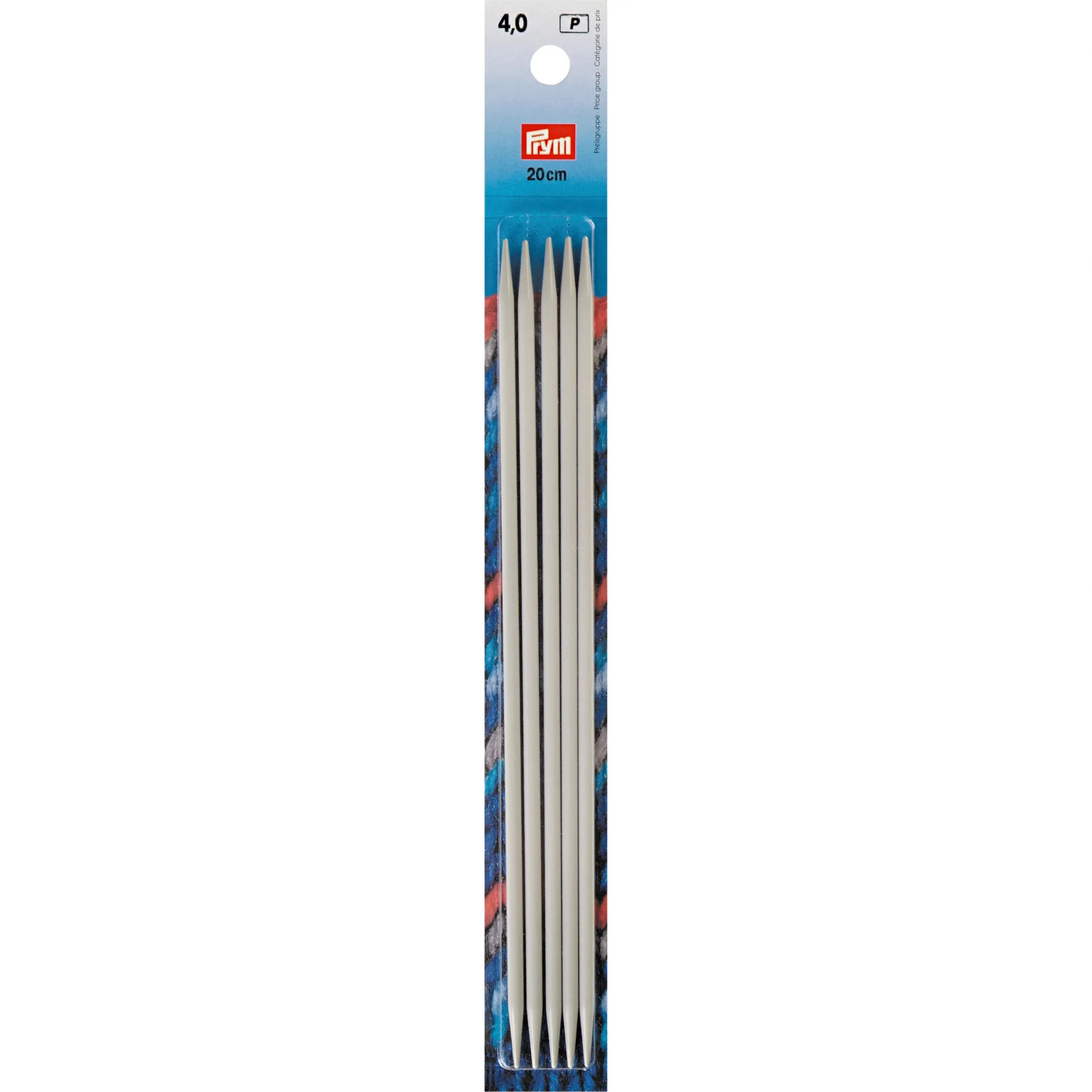 8" Double Point Knitting Needles, Aluminum