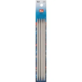 8" Double Point Knitting Needles, Aluminum