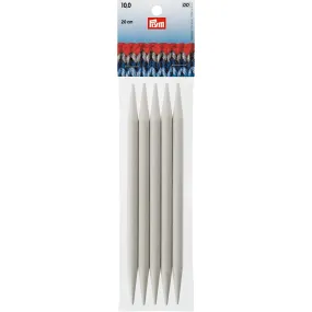 8" Double Point Knitting Needles, Plastic