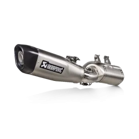 AKRAPOVIC S-K6SO8-HCQT Exhaust System Slip-On Line (Titanium) for KAWASAKI Z650 RS 2022-2023