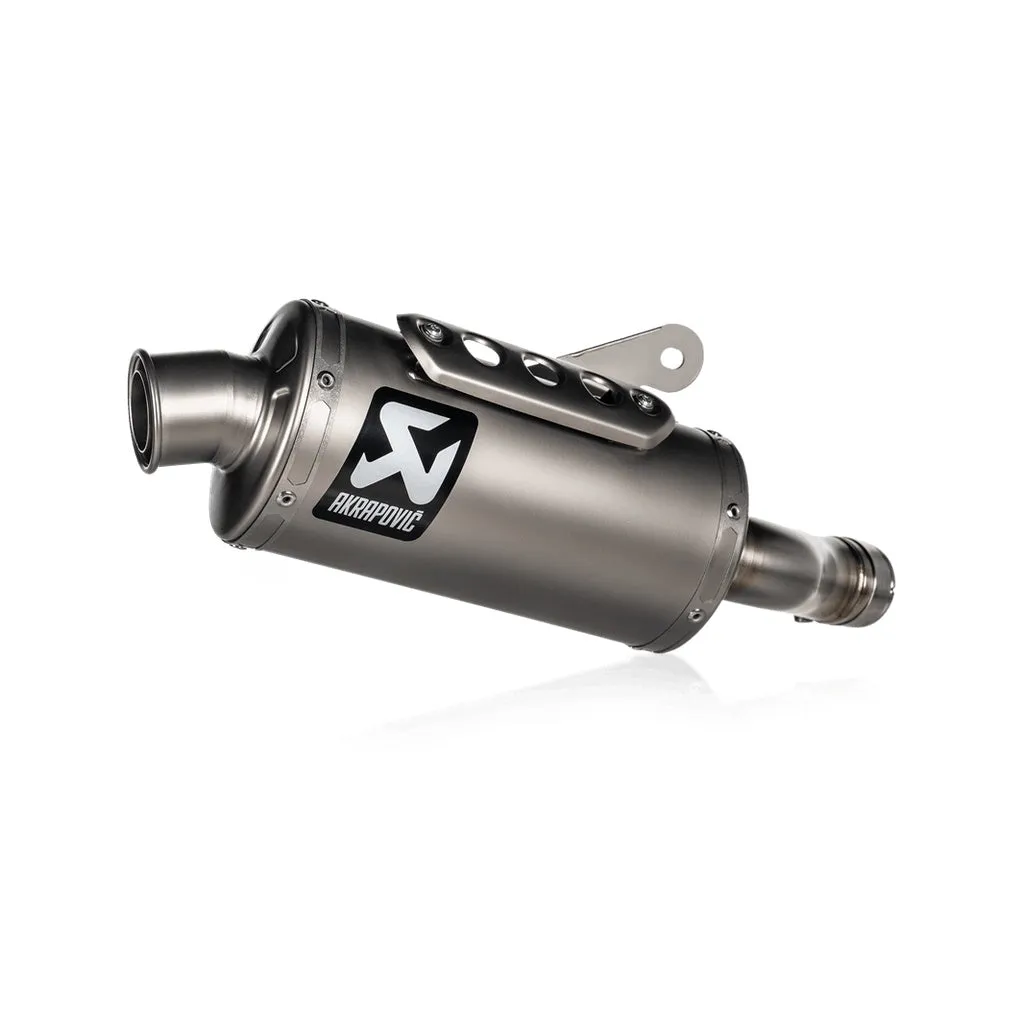 AKRAPOVIC S-T4SO1-HDT Muffler Slip-On Line (Titanium) for TRIUMPH Scrambler 400 X / Speed 400 2023-