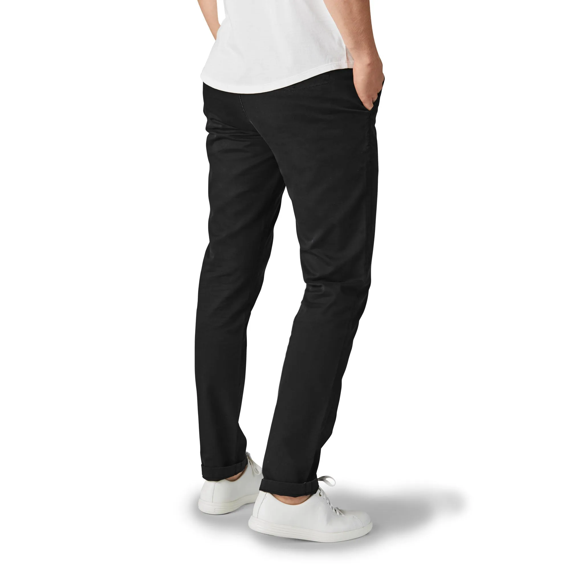 All Black 3-Pack Chinos