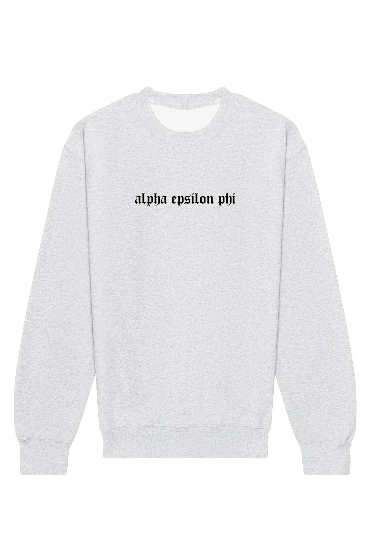 Alpha Epsilon Phi Classic Gothic Crewneck Sweatshirt