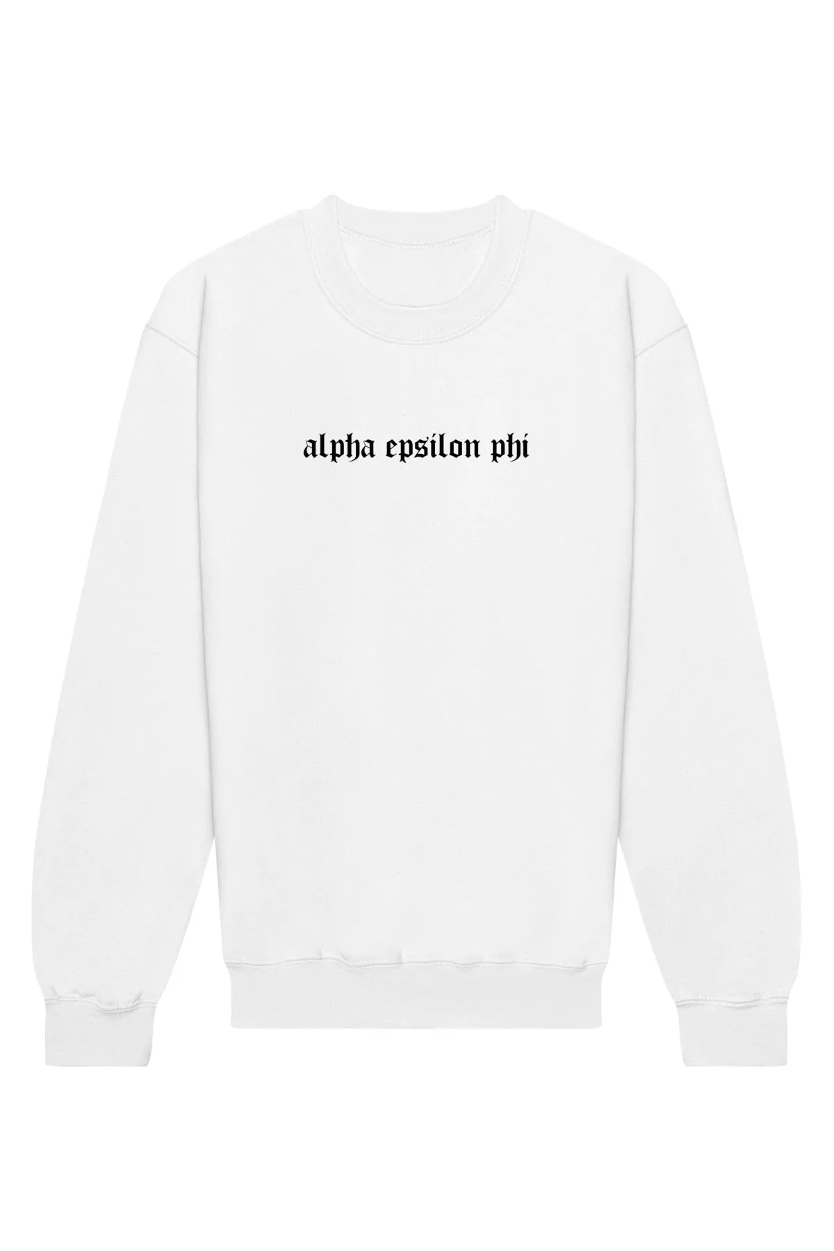 Alpha Epsilon Phi Classic Gothic Crewneck Sweatshirt