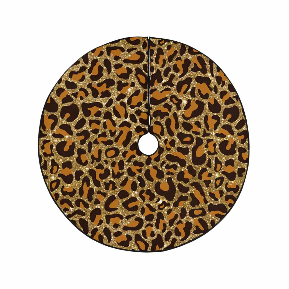 Animal print 5  Christmas Tree Skirt