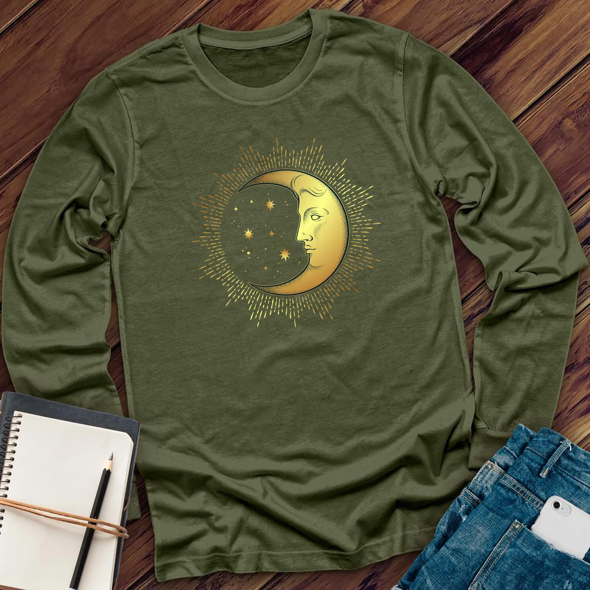 Antique Moon Long Sleeve