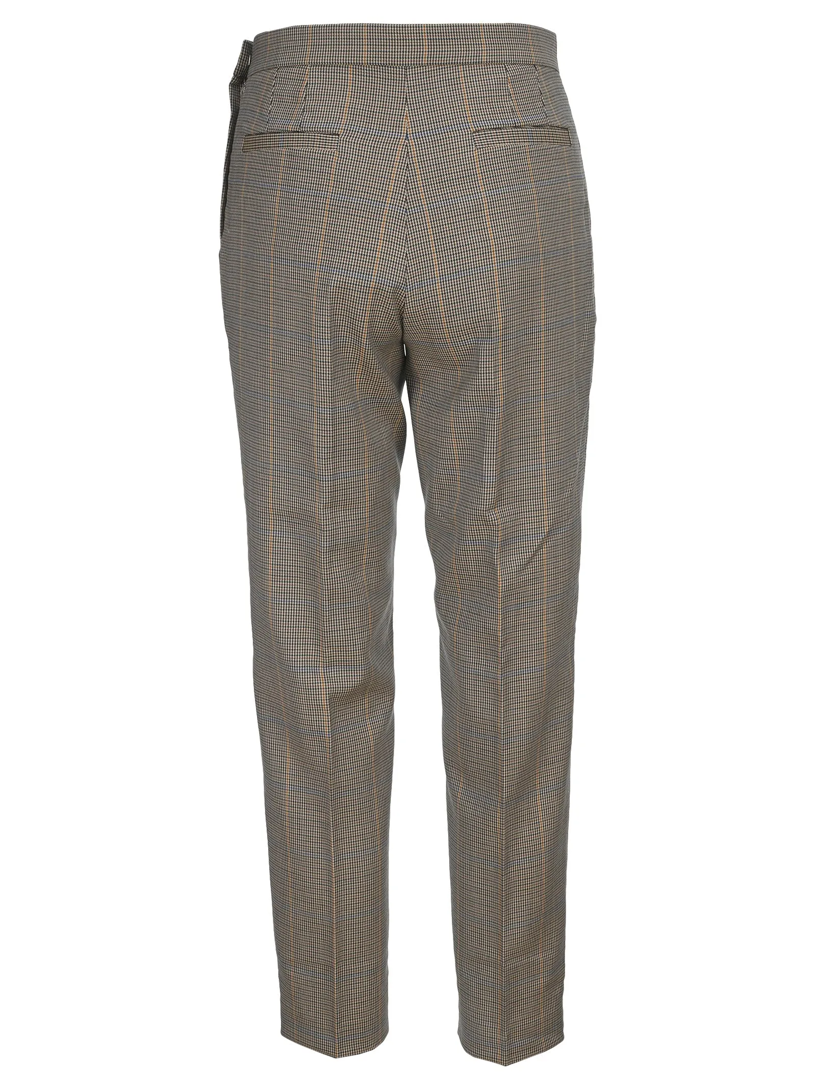 A.P.C. High Waist Checked Tailored Trousers