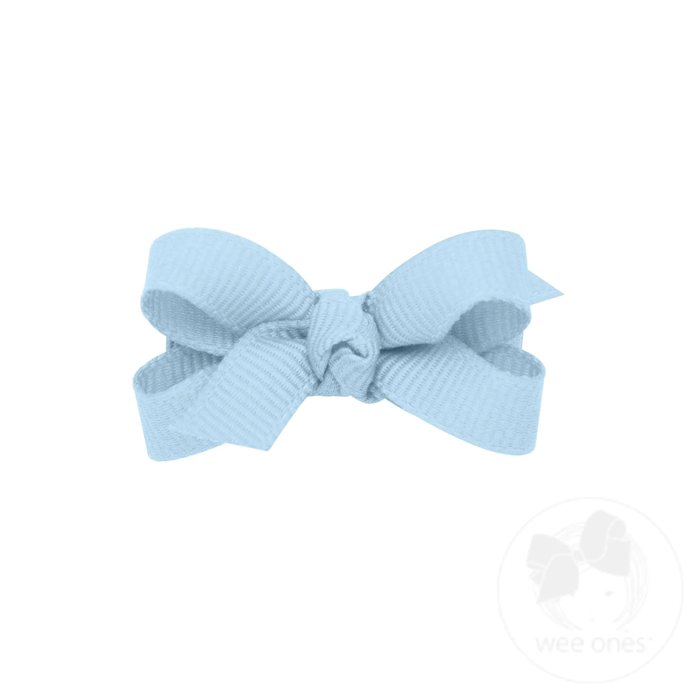 Baby Classic Grosgrain Hair Bow with Knot Wrap