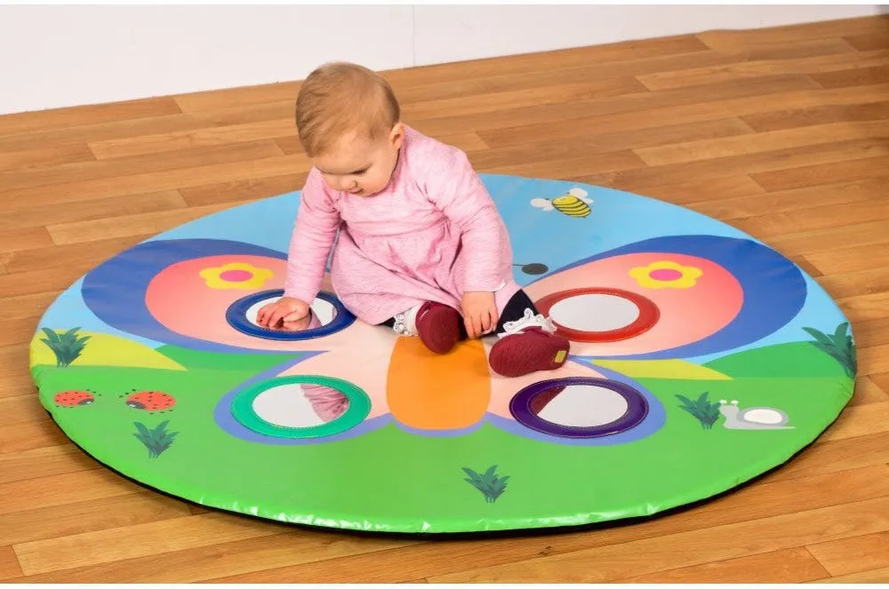 Baby Play Mat - Mirror & Butterfly Theme