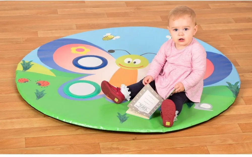 Baby Play Mat - Mirror & Butterfly Theme