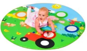 Baby Play Mat - Mirror & Farm Theme