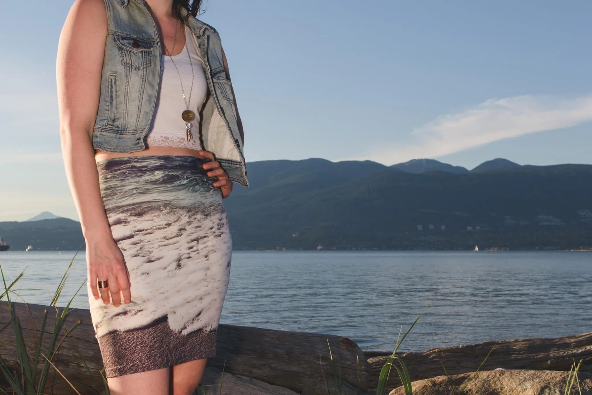 Beach Photo Skirt