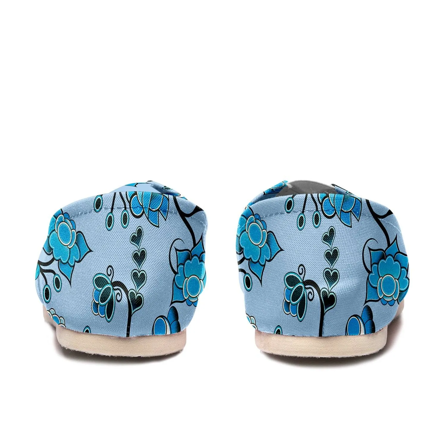 Blue Floral Amour Slip On