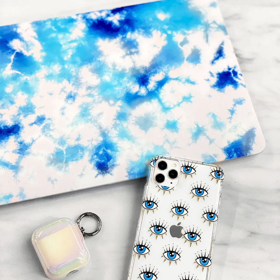 Blue Tie Dye MacBook Case