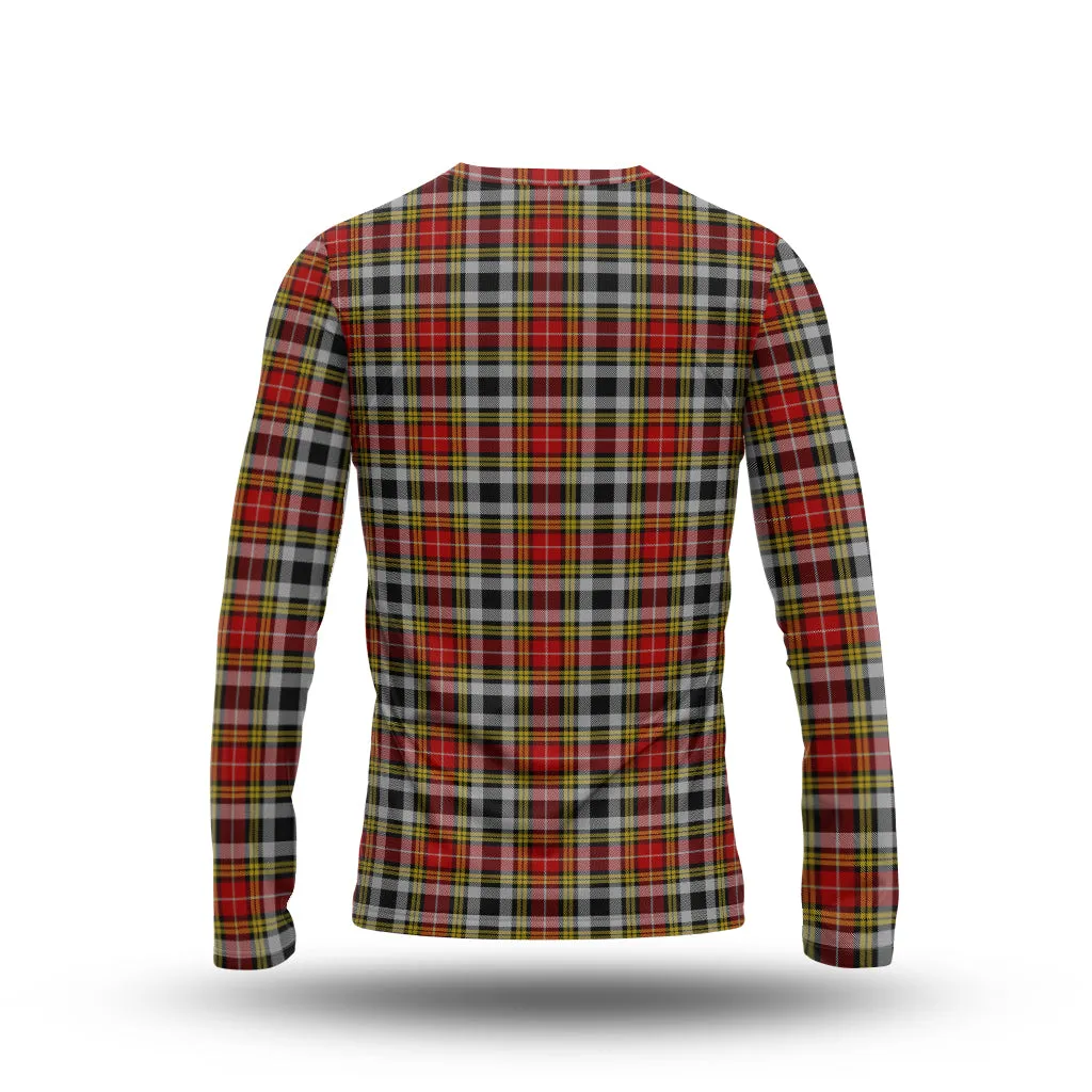 Buchanan Old Dress Tartan Long Sleeve T-Shirt with Family Crest