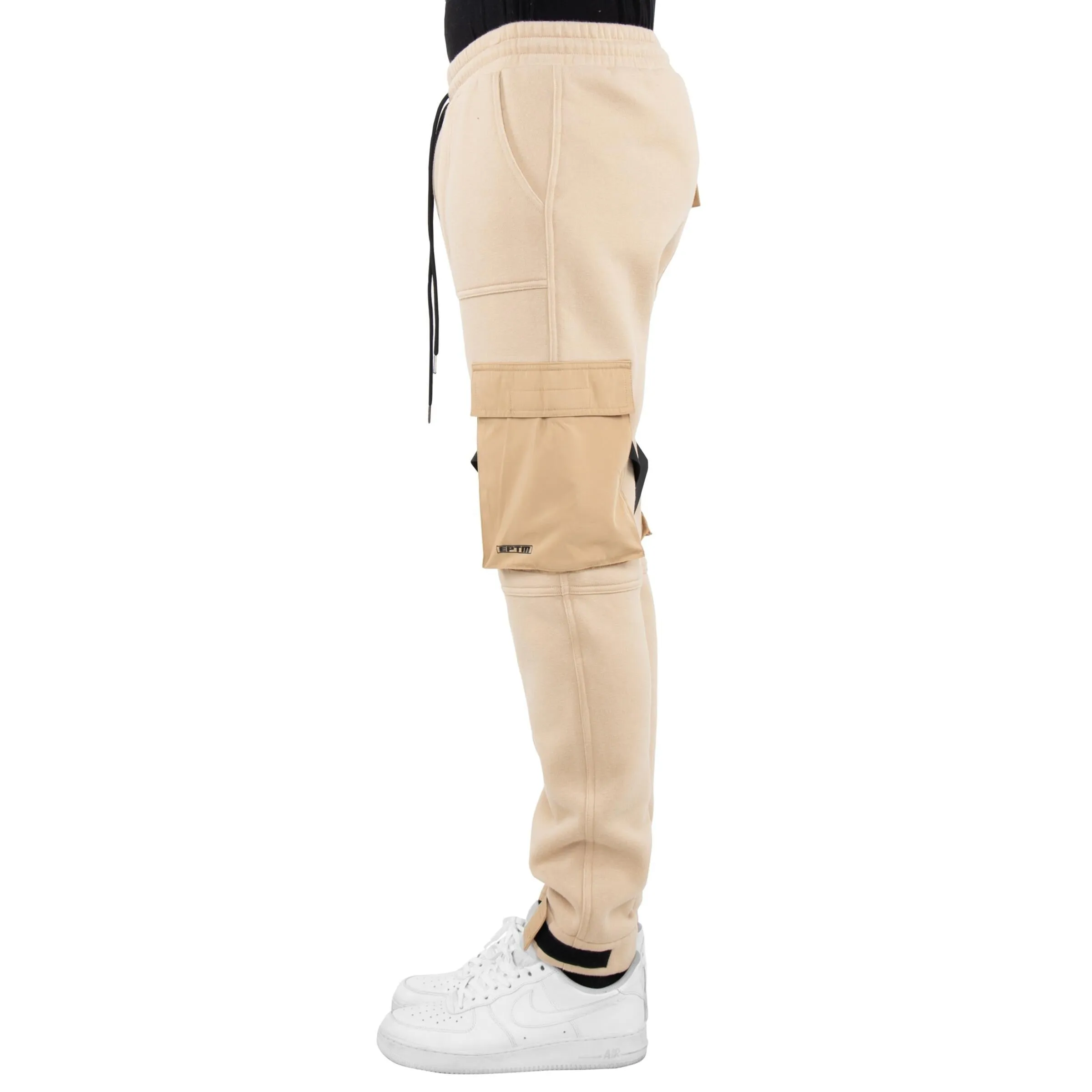 CARGO PANTS NYLON STRAP KHAKI