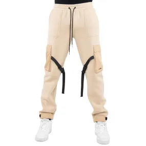 CARGO PANTS NYLON STRAP KHAKI