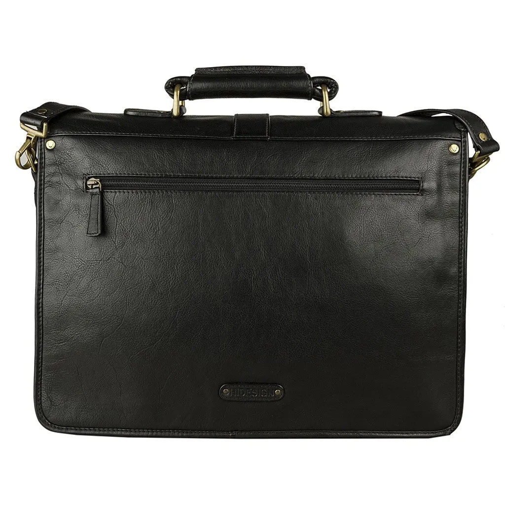 Castello Classic Leather Laptop Briefcase