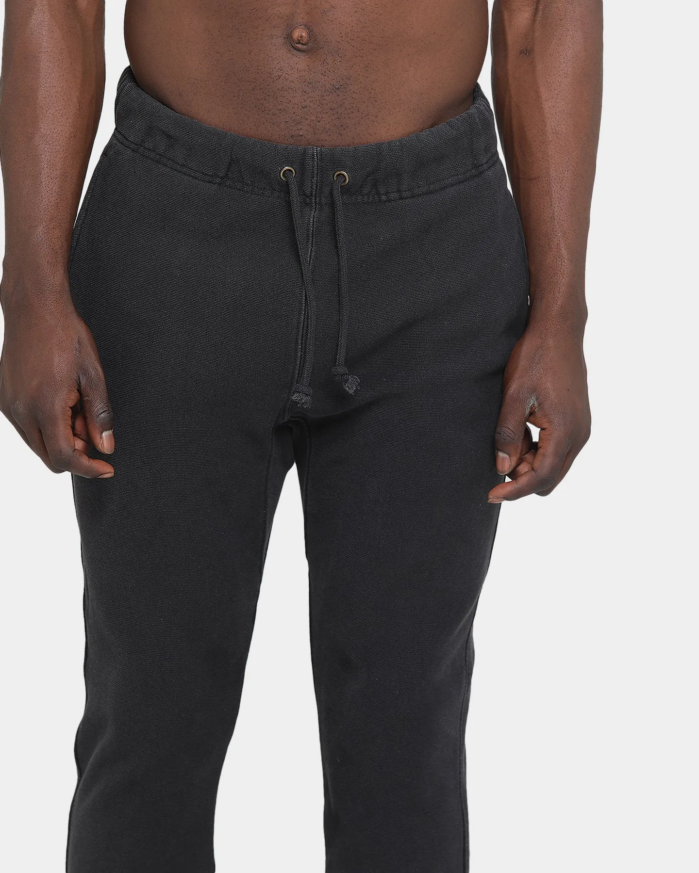 Champion Rev Weave French Terry Slim Joggers Washed Black