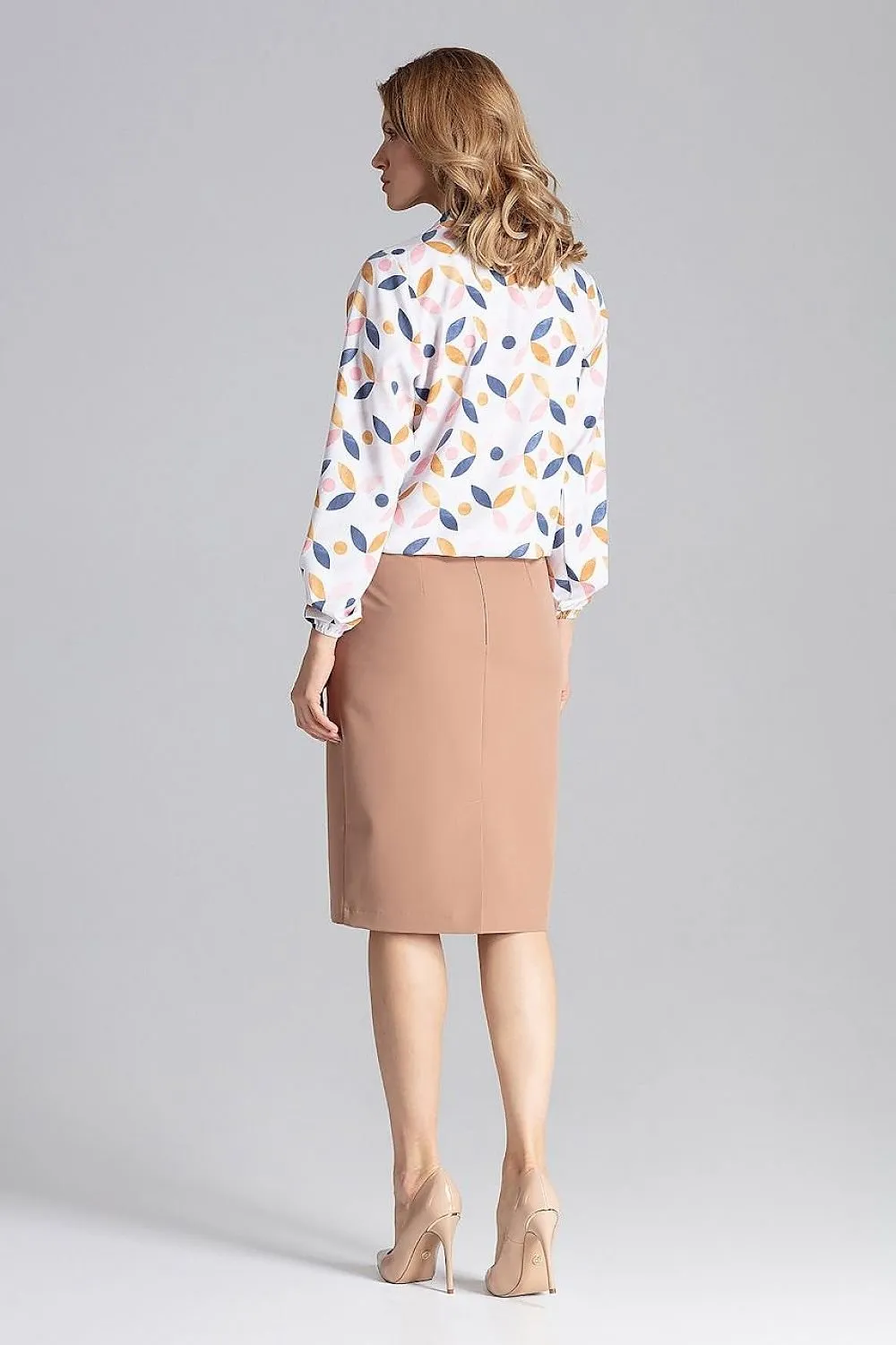 Classic Knee-Length Pencil  Skirt  Figl