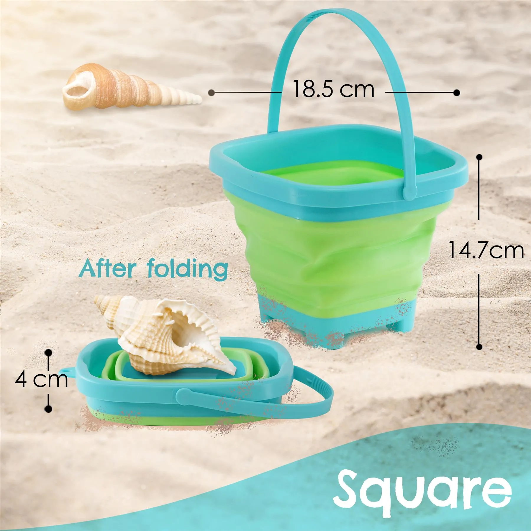 Collapsible Beach Bucket