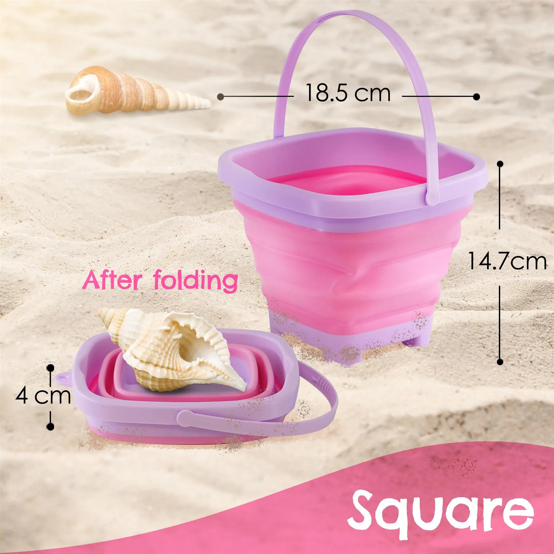 Collapsible Beach Bucket