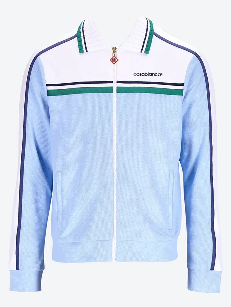 Contrast yoke track jacket