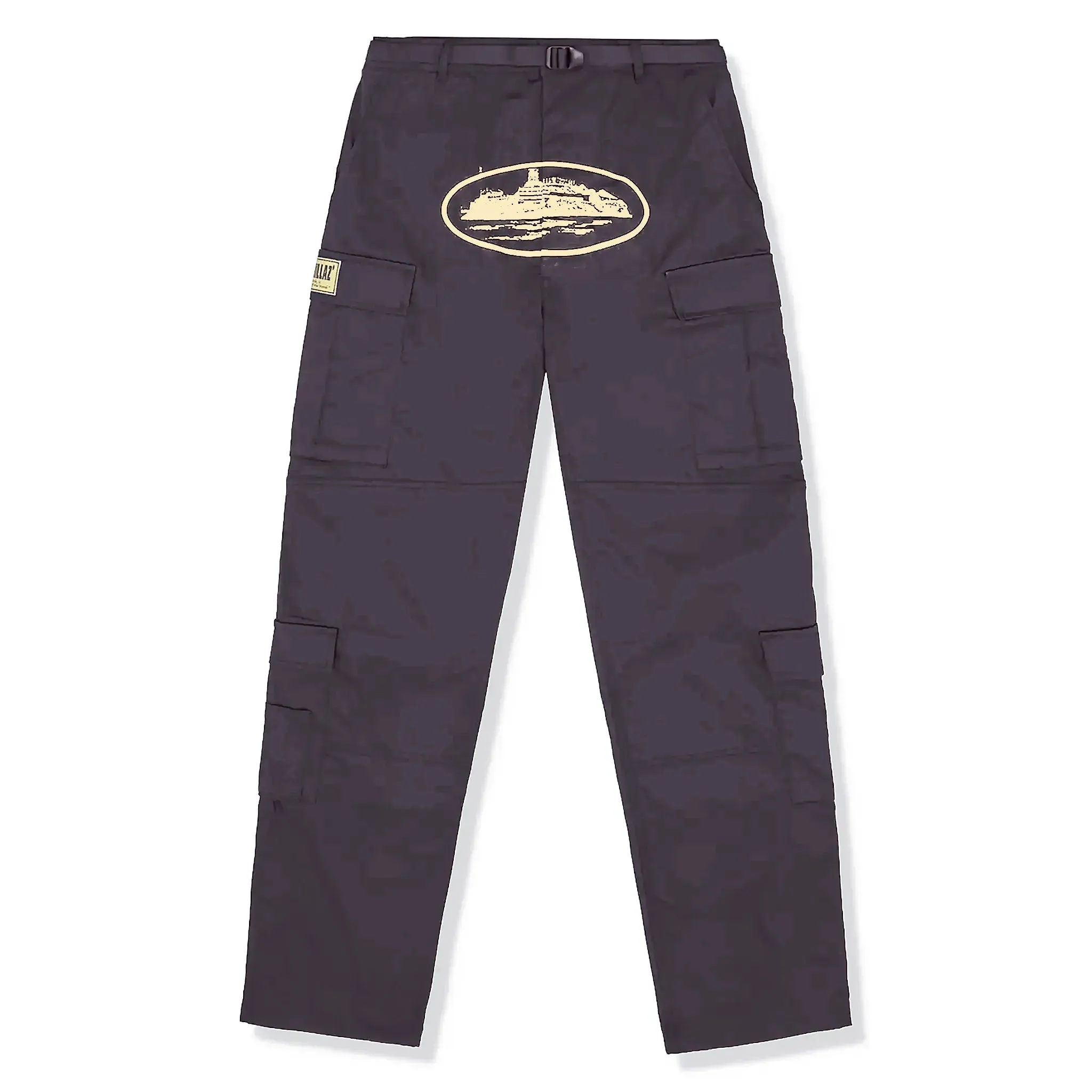 Corteiz Guerillaz Navy Cargo Pants