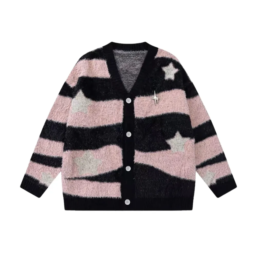 “Cozy Star” Cardigan