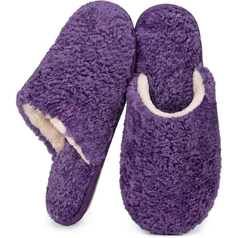 Cozy Warm Soft Slip On Slippers