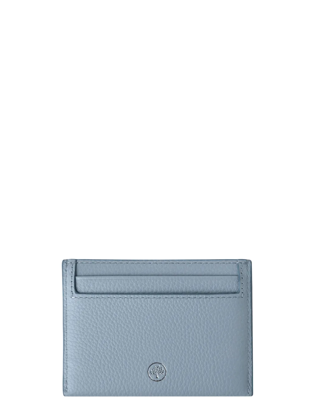 Credit Card Slip Small Classic Grain (Poplin Blue)