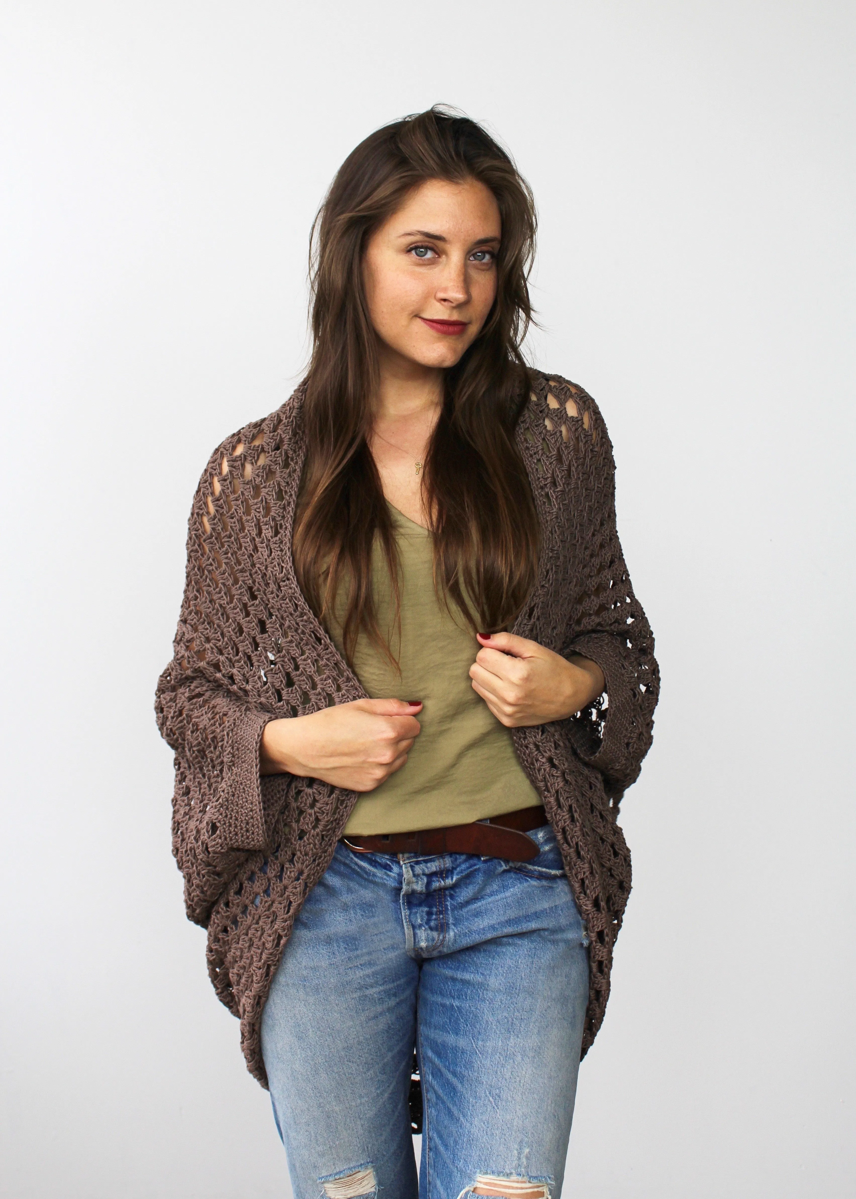 Crochet Kit - Movie Night Cocoon Cardigan