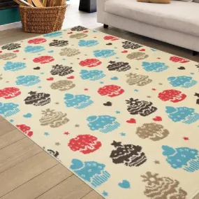 Cupcakes Design Rug - Texas