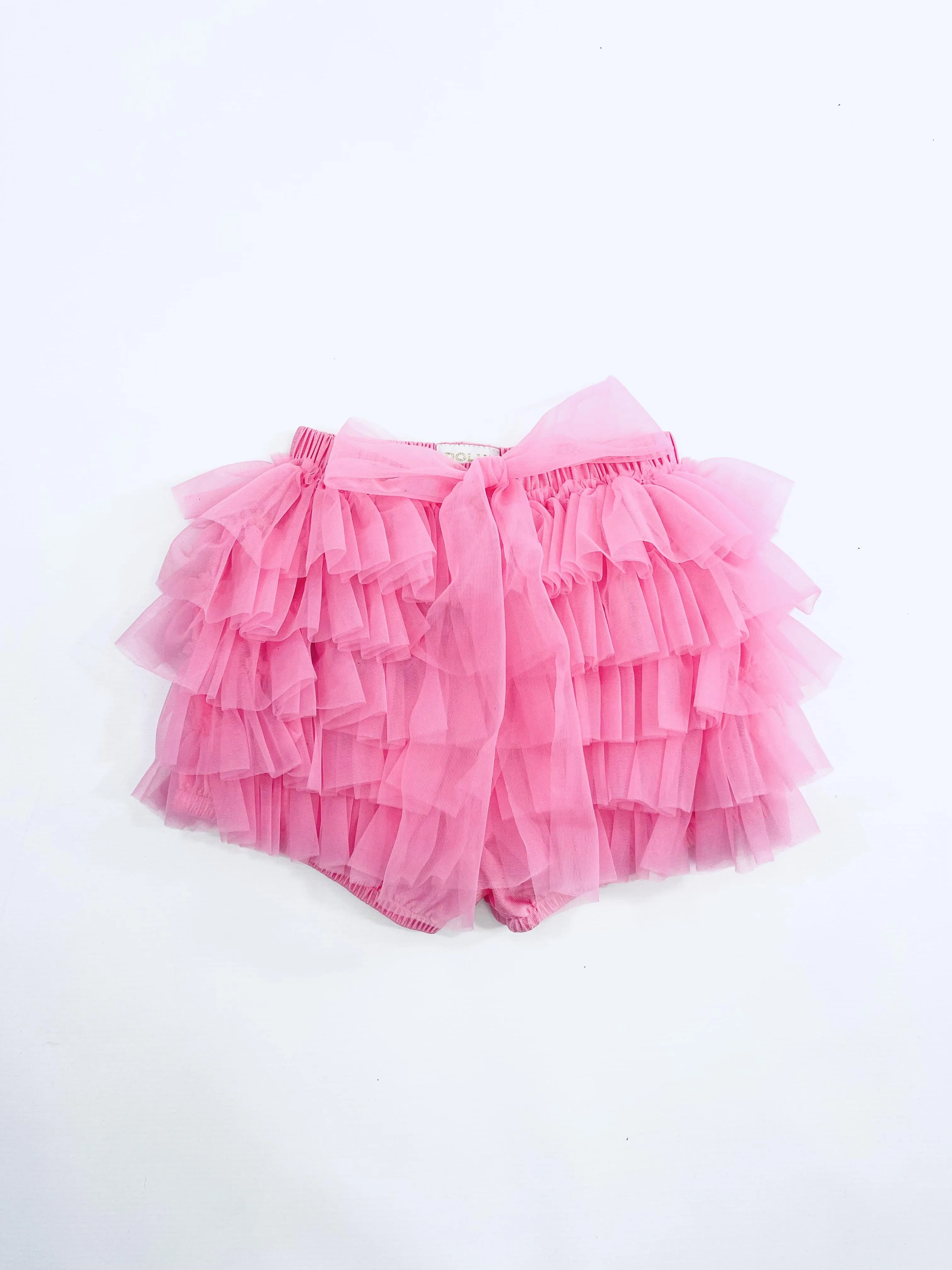 DOLLY PINK PLEASE! FRILLY PANTS TUTU BLOOMER Aurora Bubblegum pink