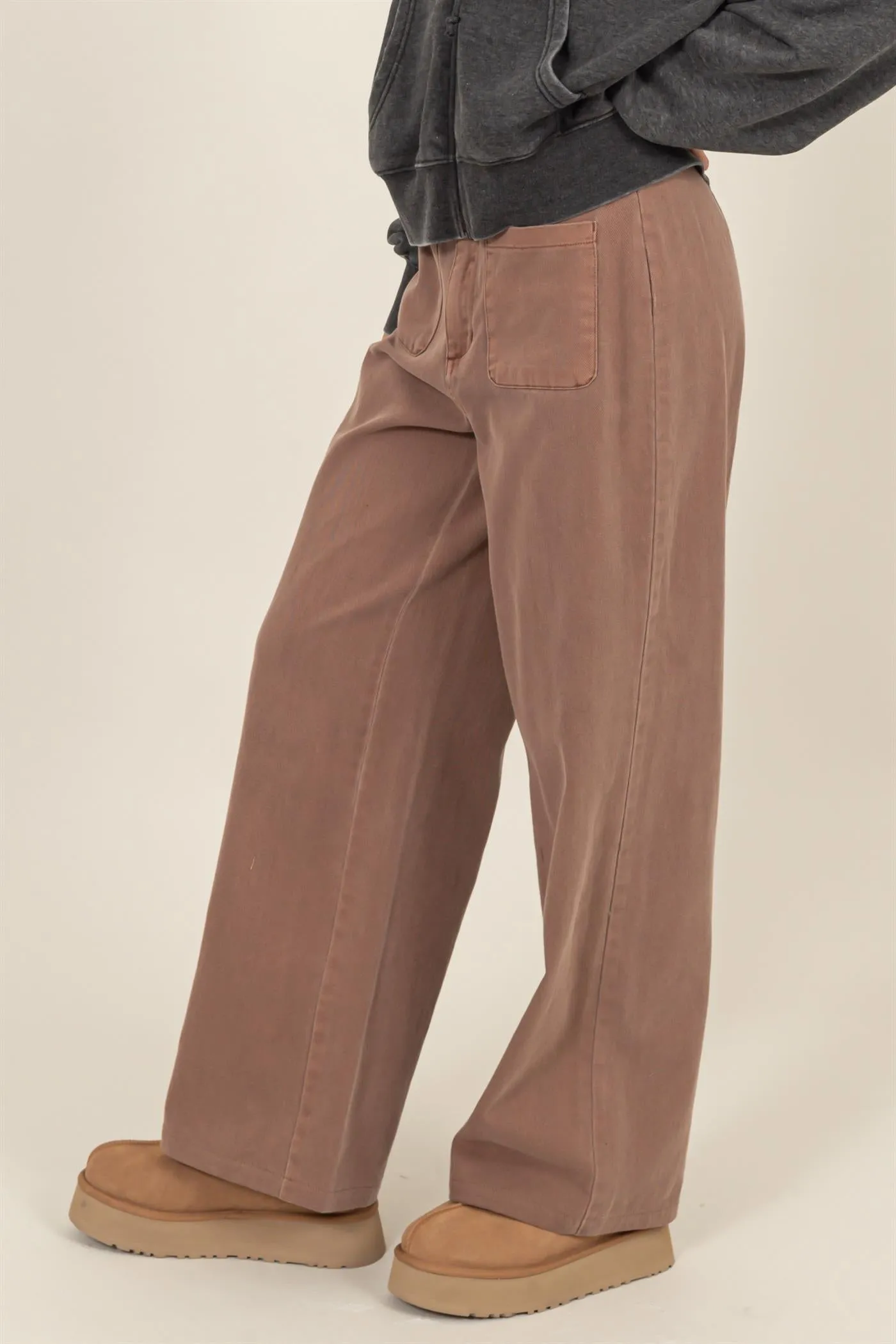 DZ25A055-High-Waist Wide-Leg Pants