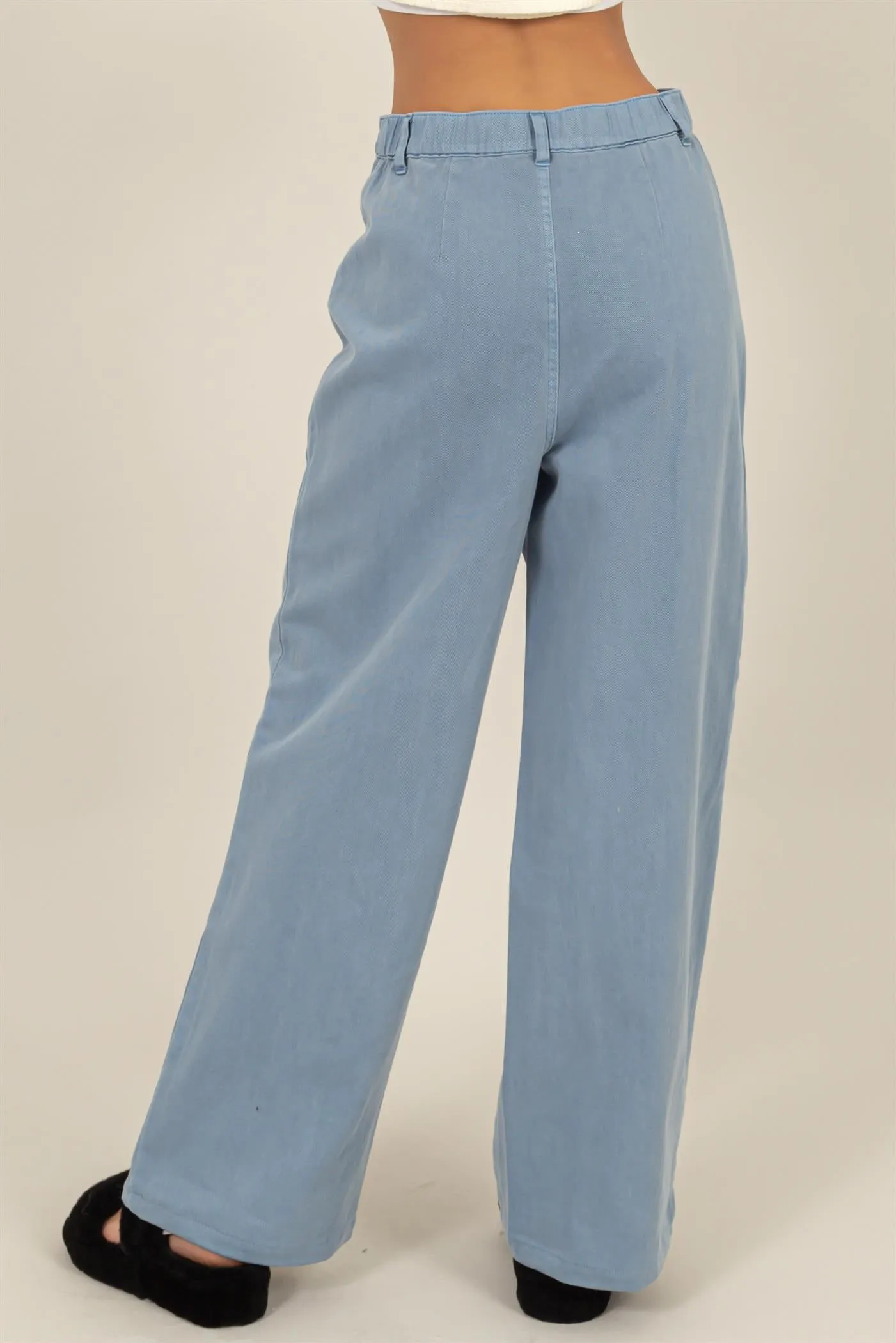 DZ25A055-High-Waist Wide-Leg Pants