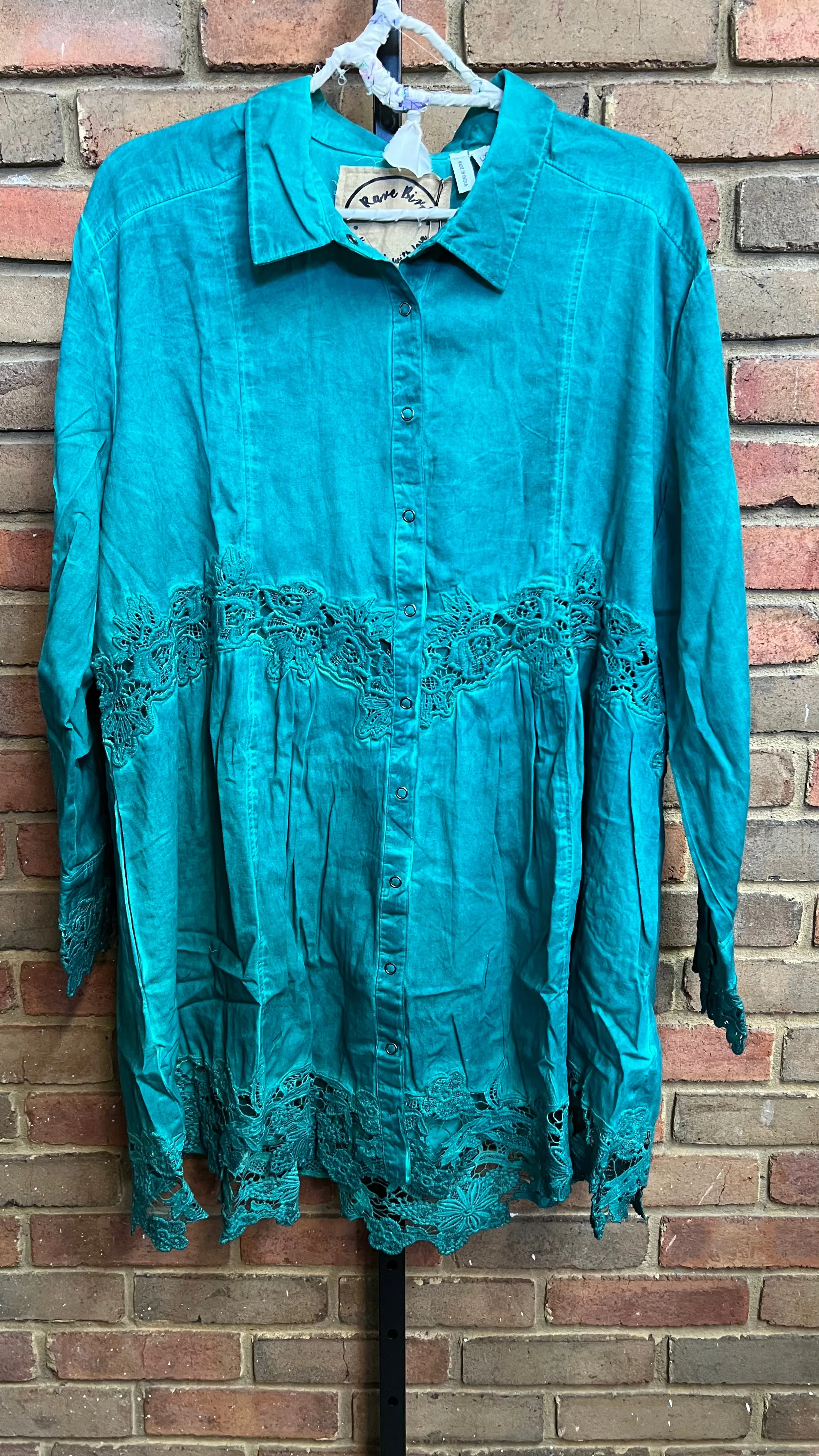 Emerald Vintage Lace Jacket