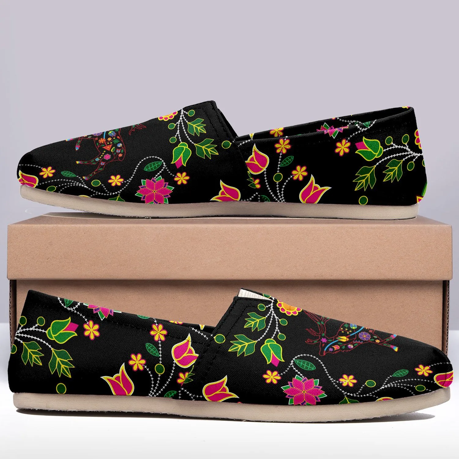 Floral Elk Slip On