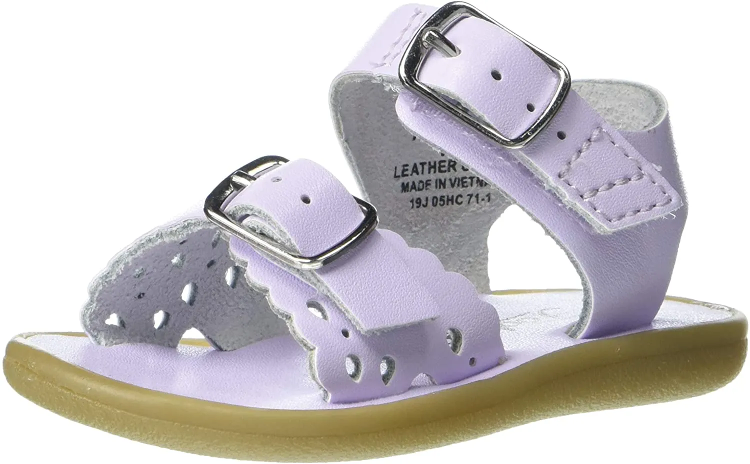 Footmates Girl's Ariel Toddler Sandal (age 2-4 years)