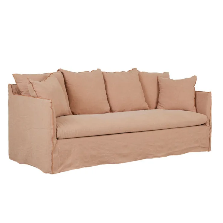 GlobeWest | Vittoria Slip Cover 3 Seater Sofa