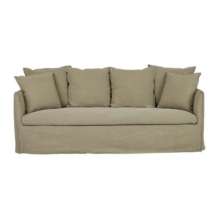 GlobeWest | Vittoria Slip Cover 3 Seater Sofa