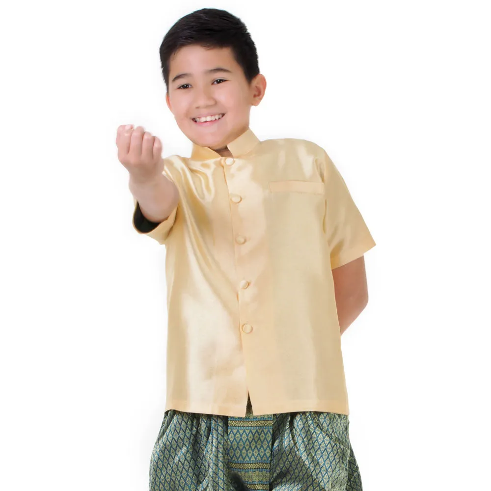 Golden Heritage Thai Boys Outfit