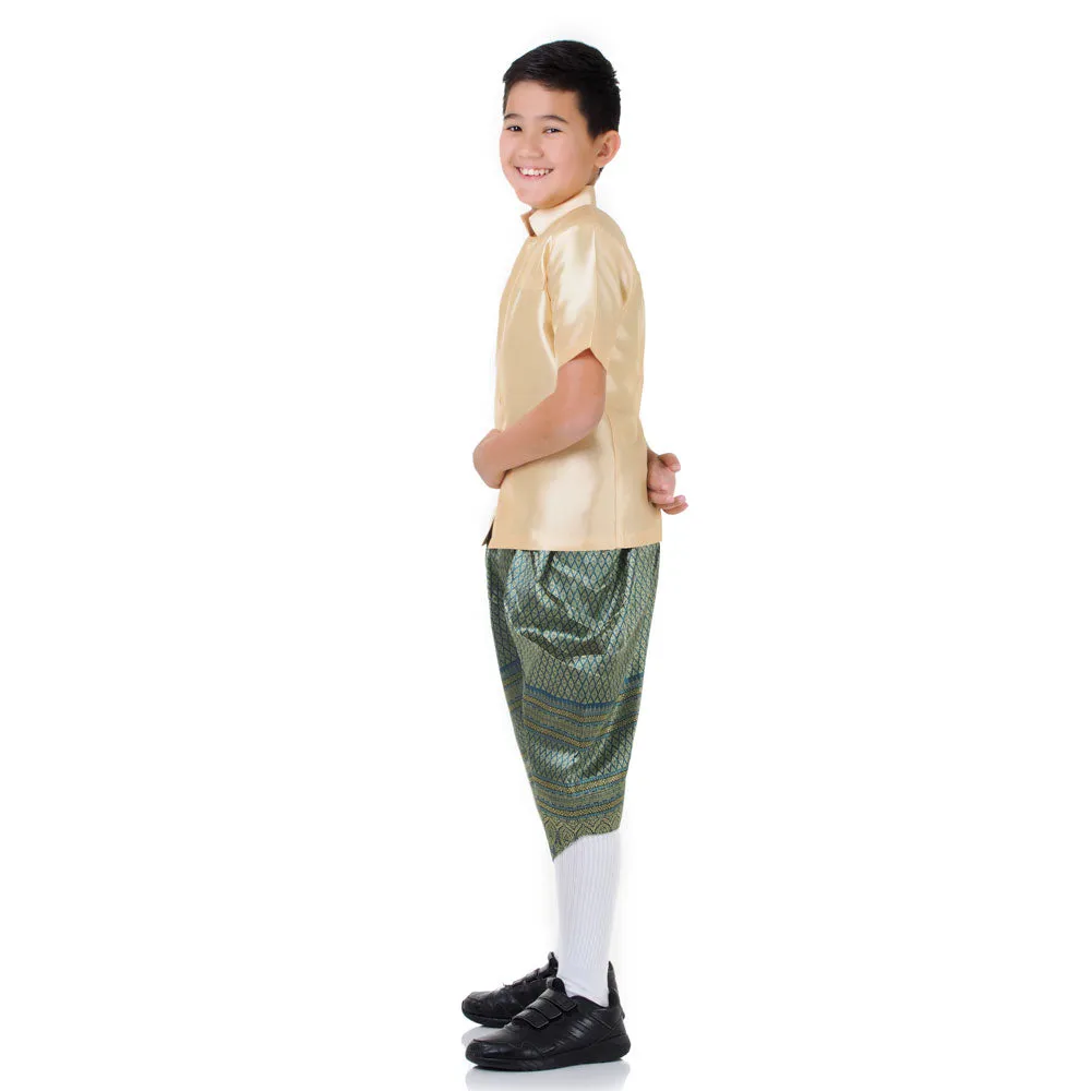 Golden Heritage Thai Boys Outfit