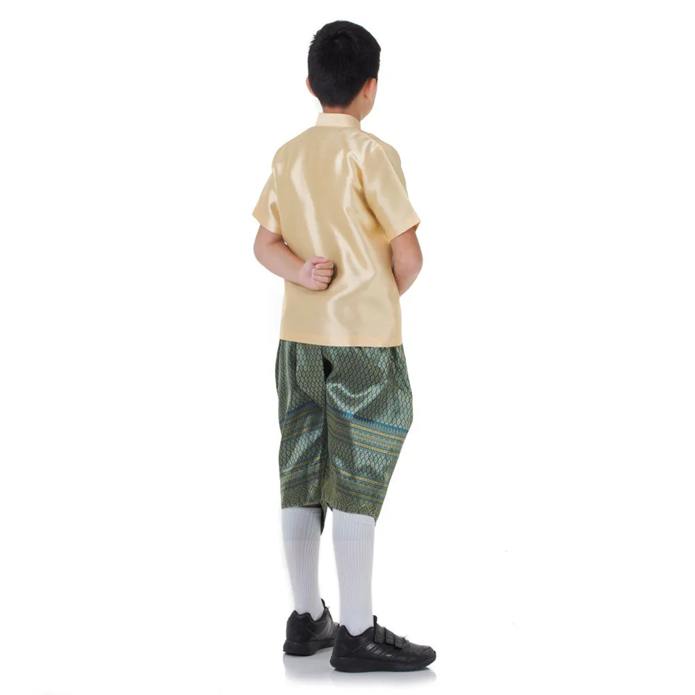 Golden Heritage Thai Boys Outfit