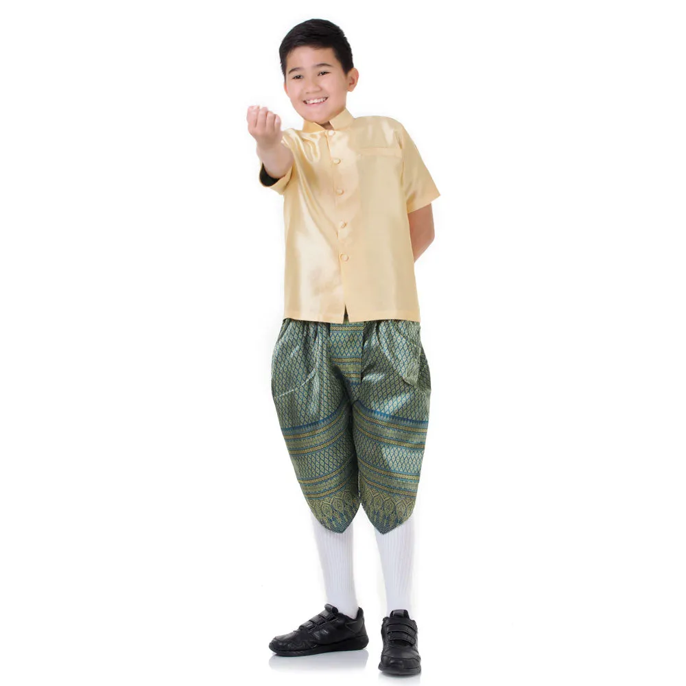 Golden Heritage Thai Boys Outfit