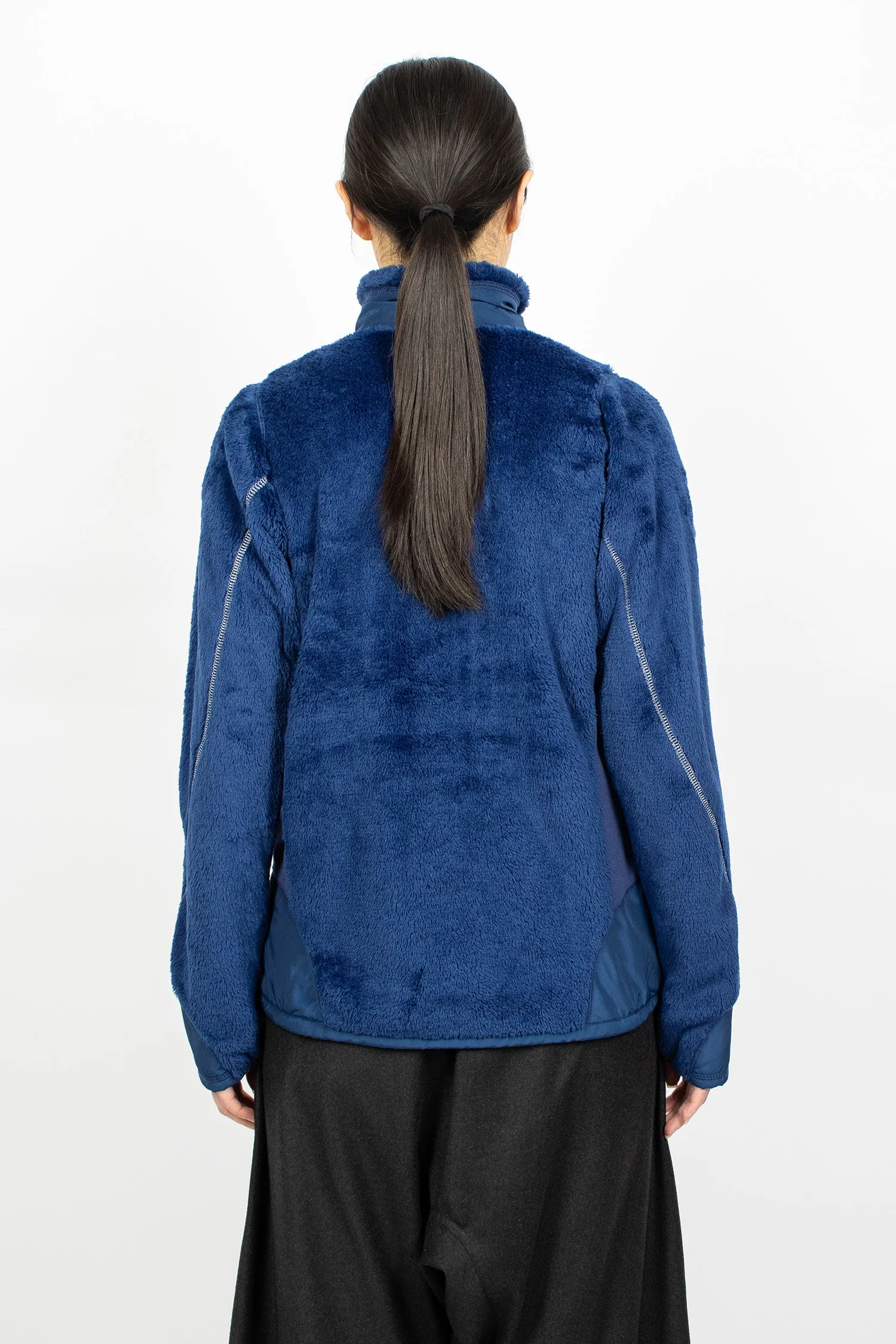 High Loft Fleece Jacket Blue