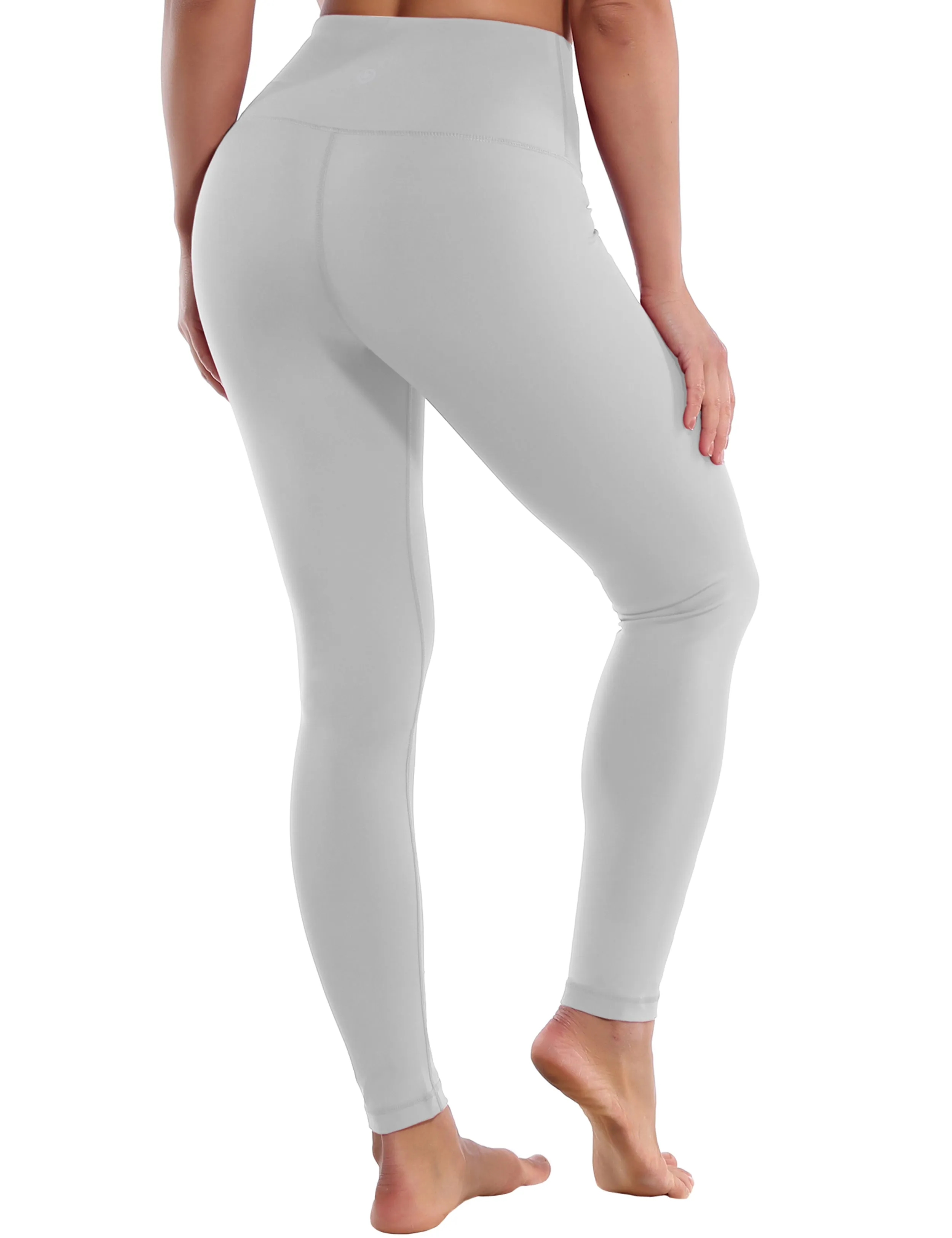 High Waist Jogging Pants lightgray_Jogging